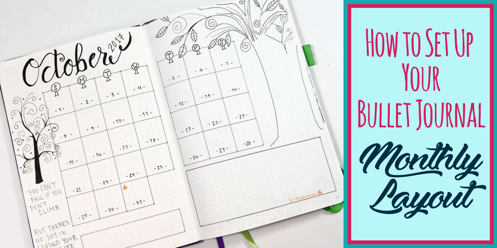 How To Create A Monthly Review Page In Your Bullet Journal