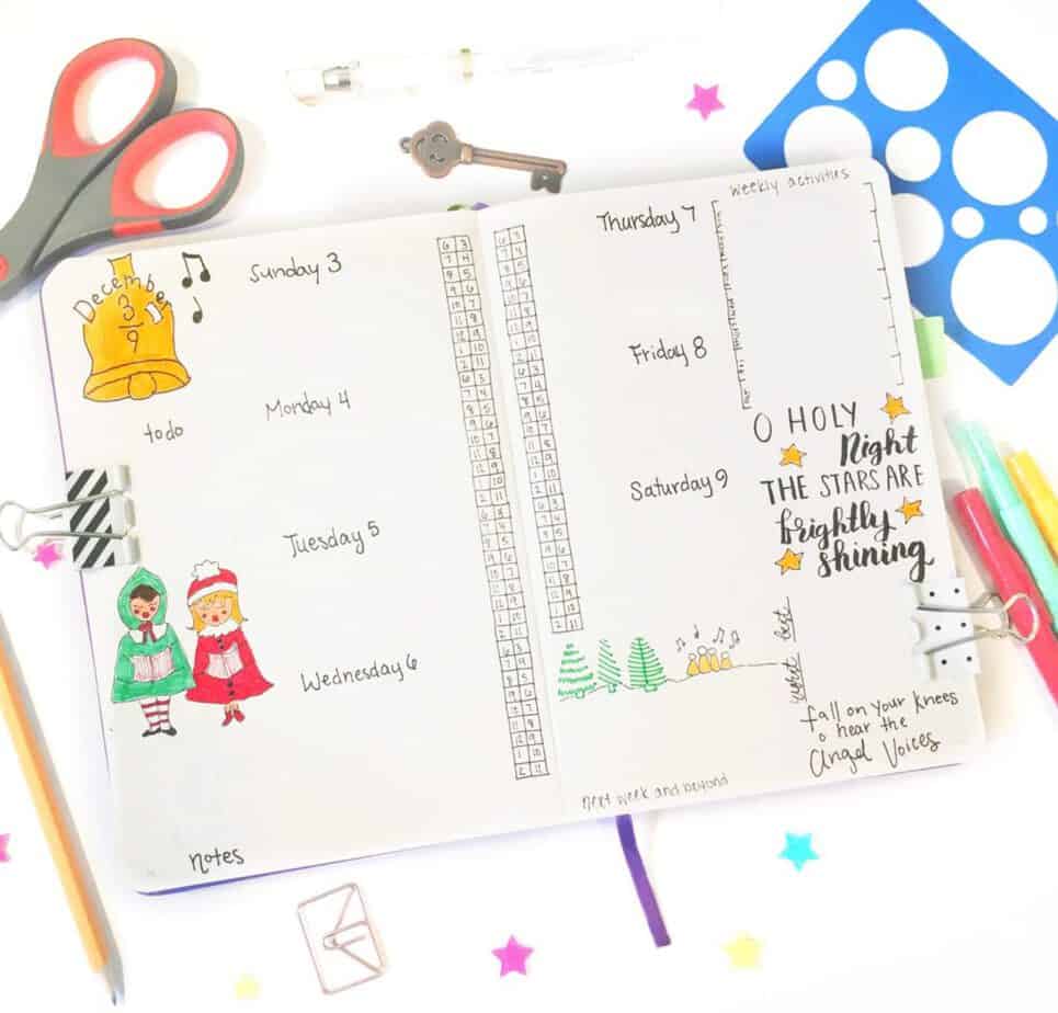 The Best Bullet Journal Weekly Layout Setup Guide - Planning Mindfully