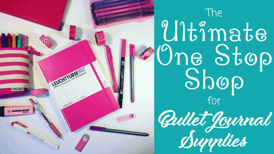 How to Organize Your Bullet Journal Supplies - Bullet Journal Storage Tips