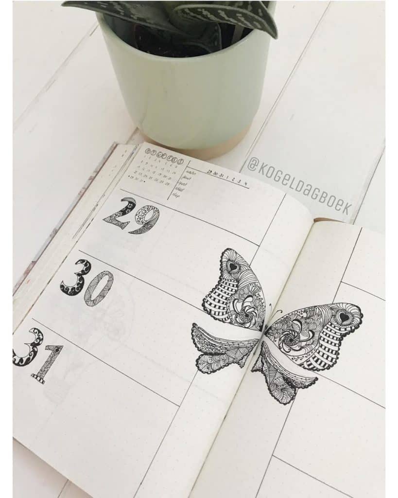 Flutter Your Wings – Embrace the Butterfly Bullet Journal