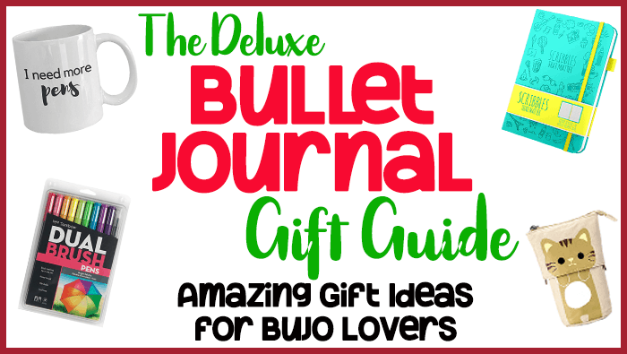 Bullet Journal Supplies {Must have items that make great gift ideas!}